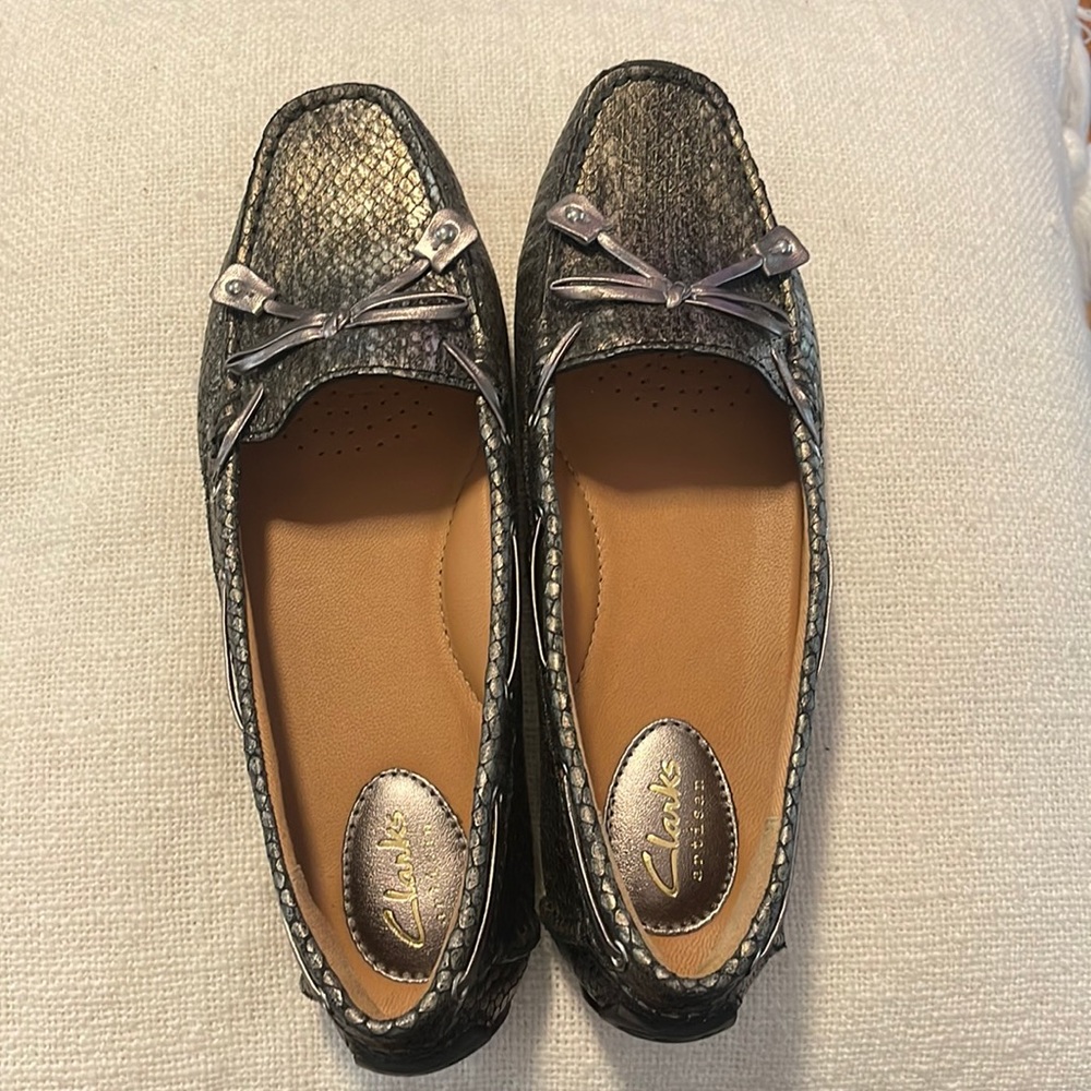 Clarks Artisan Cruisers unique Print Driving Loafer Flats Shoes Womens Size 7M